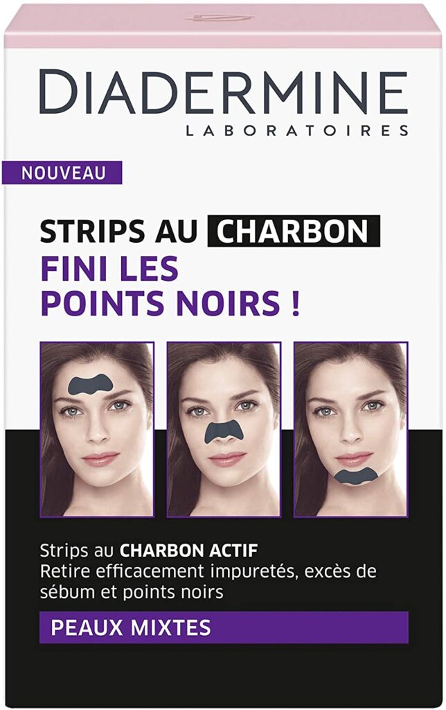 Strips au Charbon Actif Points Noir