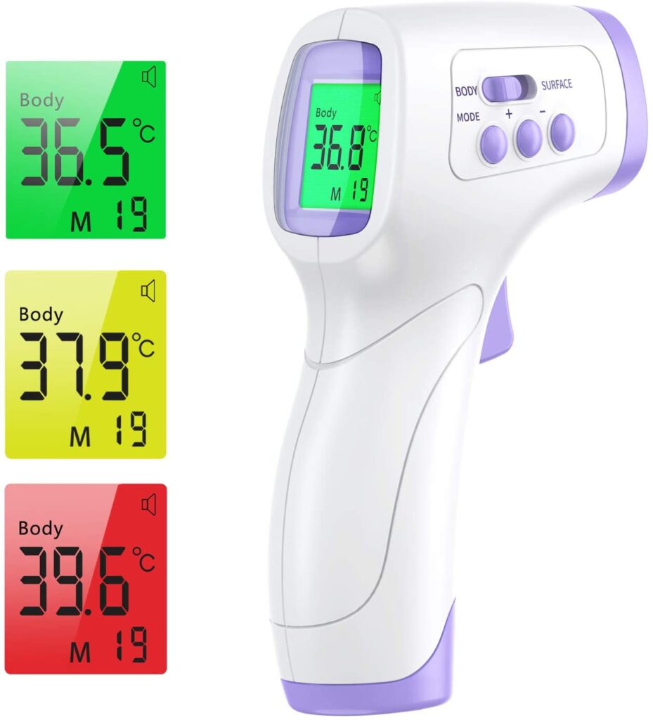 Thermomètre Frontal Adulte IDOIT Thermometre Infrarouge